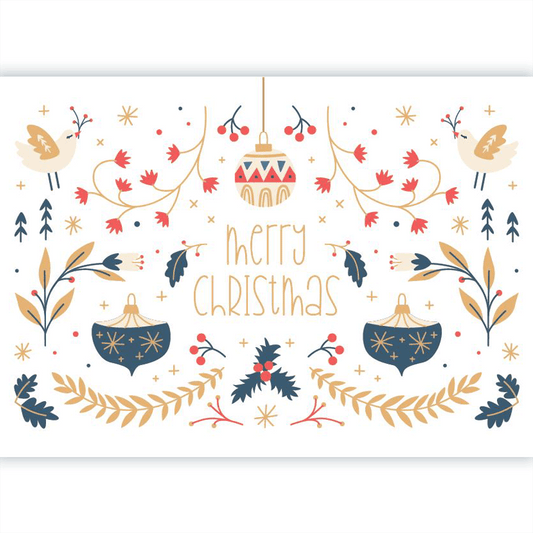 Card - Folk Christmas