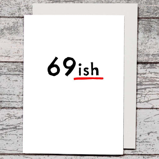 Card - 69ish - The Red Dog Gift Shop