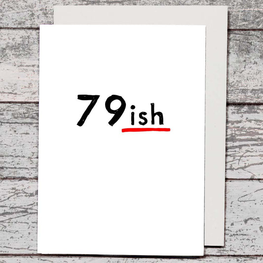 Card - 79ish - The Red Dog Gift Shop